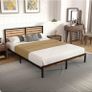 Bed Frame, Vintage Wooden Headboard Image 8