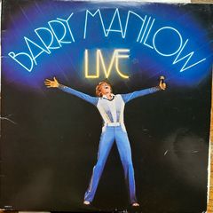 Barry Manilow live double vinyl record. Original 1977 release in vg+ condition