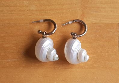 Pretty shell earrings