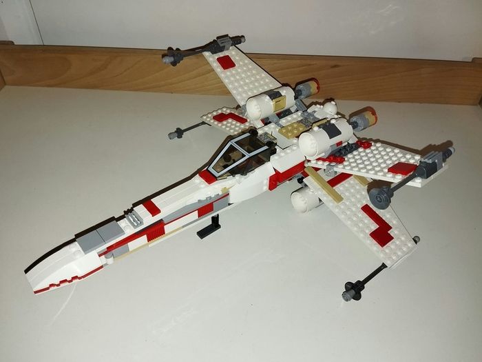 Lego Star Wars 6212  X-wing Fighter Complete Set