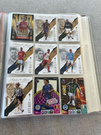 Match Attax football cards > 120