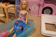Barbie Camper Van and accessories