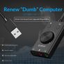 ORICO Multifunction USB External Digital Stereo Sound Card (3 AUX+Full Sound Control) (For PC/Laptop/PS/Mobile/Tablet) (Brand New/Warranty) Image 7