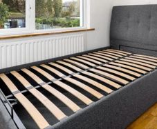 IKEA IDANAS Ottoman Bed (Gunnared Dark Grey)