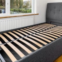 IKEA IDANAS Ottoman Bed (Gunnared Dark Grey)