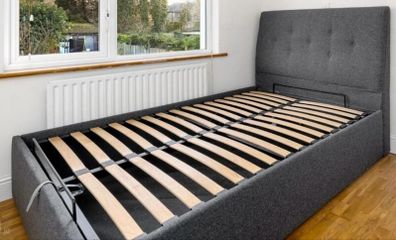IKEA IDANAS Ottoman Bed (Gunnared Dark Grey)