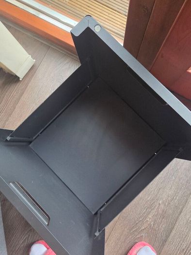 IKEA TROTTEN storage unit on castors with wooden top