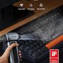MF100 Compressed Air Duster-150000RPM Super Power Cordless Air Duster, Rechargeable Brushless Motor Durable Blower, 3-Gear Adjustable Dust Blower for Computer, Keyboard, Outdoor, House and Car Image 3