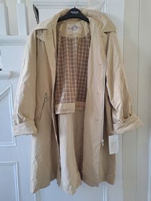 Michael Mortell rain coat size 10