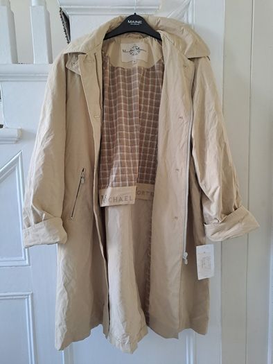 Michael Mortell rain coat size 10