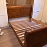King Size Mahogany Bed Frame Image 4