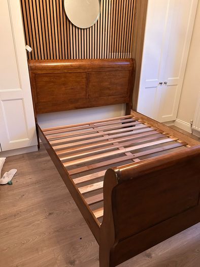 King Size Mahogany Bed Frame
