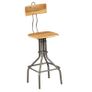 Bar Chairs 2 pcs Solid Reclaimed Teak Wood Image 2