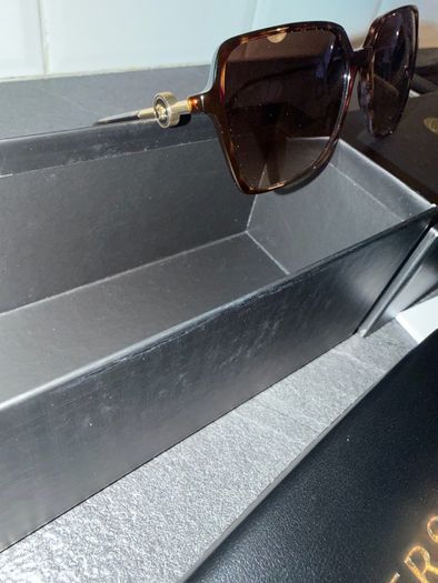 Versace dark Havana sunglasses NEW