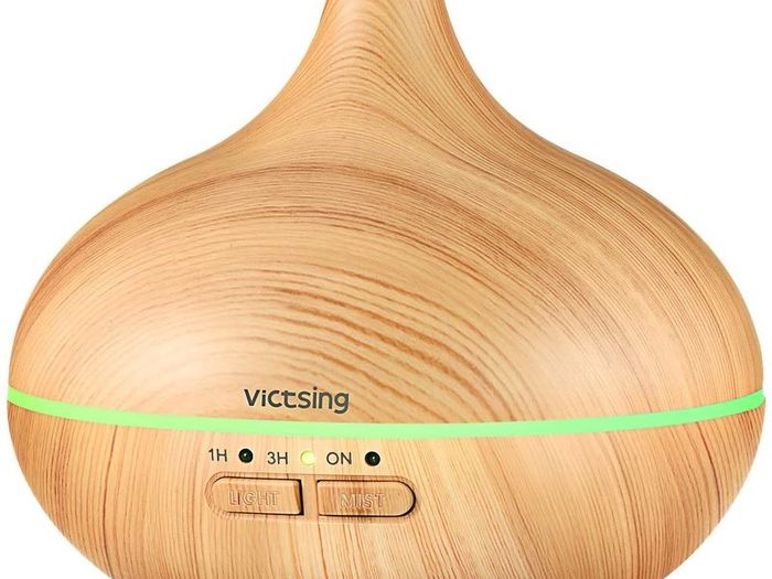 Essential Oil Diffuser For Aromatherapy, Ultrasonic Aroma Diffusers Cool Mist Humidifiers with Waterless Auto Shut-Off For Yoga, Office, Spa, Bedroom, Baby Room