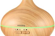 Essential Oil Diffuser For Aromatherapy, Ultrasonic Aroma Diffusers Cool Mist Humidifiers with Waterless Auto Shut-Off For Yoga, Office, Spa, Bedroom, Baby Room