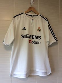 Real Madrid Jersey. Official Adidas Mens Home Jersey. Season 2003/2004. Original From The Time. Not A Modern Day Remake.