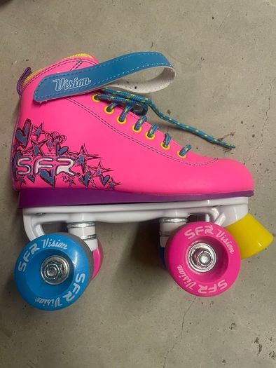SFR Vision I Quad Roller Skates - UK Size 1, EU 33