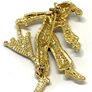 Vintage costume clown brooch Image 5