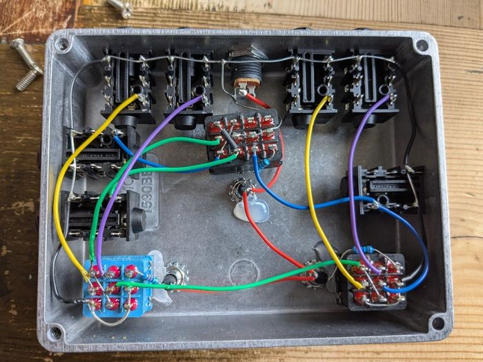 Bright Onion Dual Looper Switch w/tuner mute