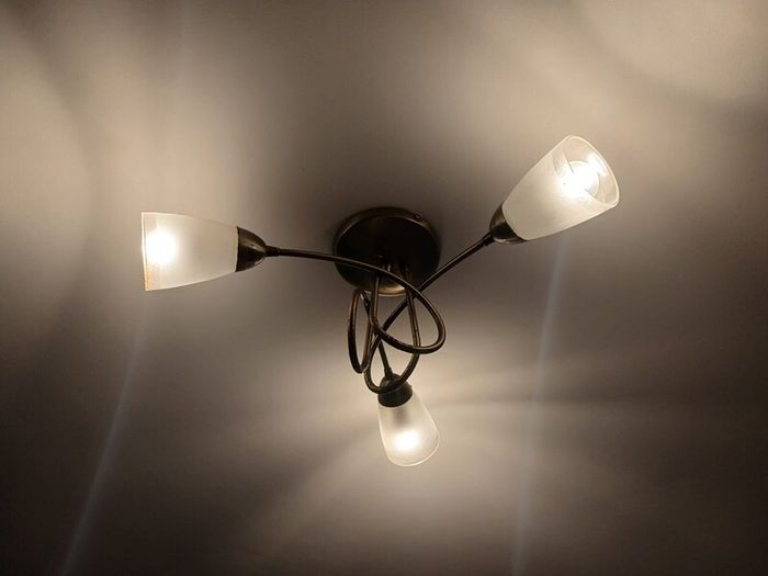 Pair of ceiling lights