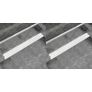 Linear Shower Drain 2 pcs  Bubble 930x140 mm Stainless Steel Image 10