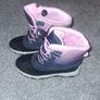 Navy & Pink girls snow boots Size EU31 UK13 Image 4