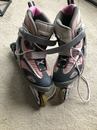 Girls roller blades- kid size 36/37