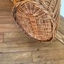 Vintage Traditional  Hand woven Wicker Basket Image 10