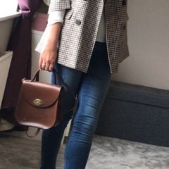 Ladies Check Blazer