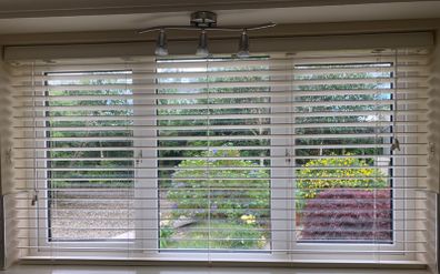 Wooden Blind with fittings