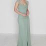 Sage Folkster bridesmaid dress - Austen chiffon gown Image 5