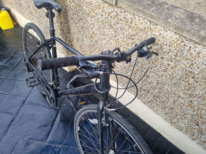bike  giant front break fixing