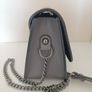 Leather Grey Crossbody Bag Image 10