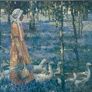 The Goose Girl,  By William Leech Image 2