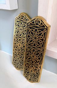 Vintage brass push plates (2)