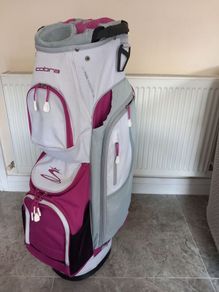 cobra women's water resistant golf bag