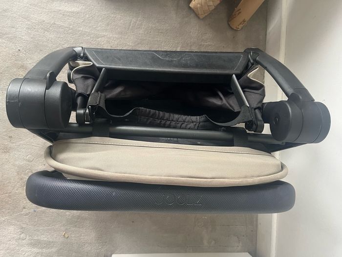 Joolz Aer buggy with footboard, rain cover, foot muff and travel bag