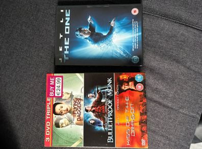 4 film set (dvd) jet li & more