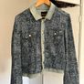 Juicy Couture Vintage Denim Gold detailed Womens Jacket- Size L Image 8