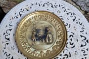 brass plate