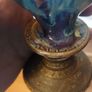 Wonderful Single Studio Art Pottery Goblet by Martin Branch Lyre Pottery, Cloncorban, Rossmore, Clonakilty, West Cork in a Fabulous Colourful Variegated Glaze. # Two Image 6