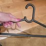 Black Plastic Hangers x16 Image 2