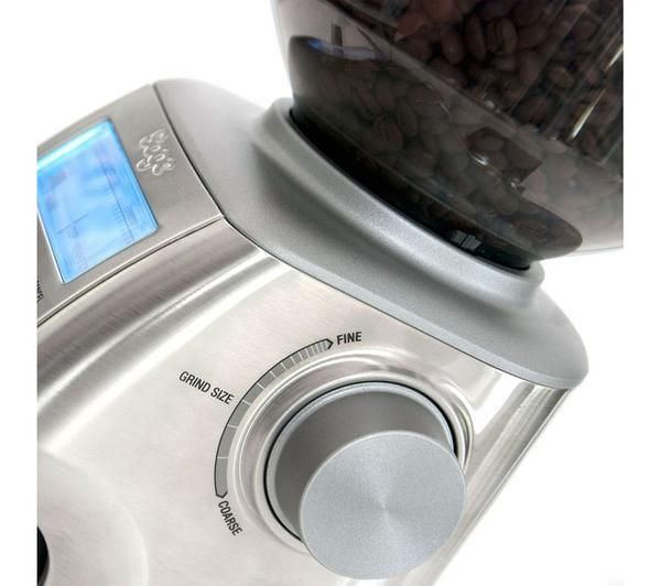 SAGE BCG820BSSUK Smart coffee Grinder Pro silver
