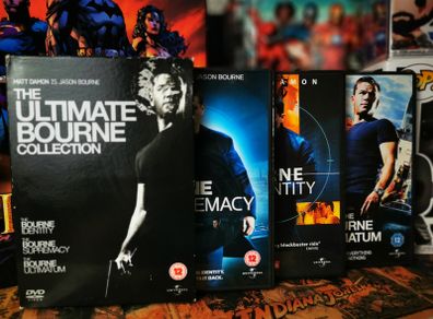 The Ultimate Bourne Collection ! DVD ! 3-Disc Boxset ! 2007 !