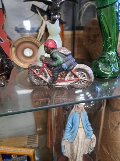 Vintage Cast Iron Motorcycle