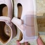 Petasil leather baby pink Mary Jane style shoes , size UK 1/ EU 33 Image 3