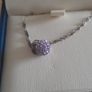 ladies silver chain and pendant Image 7