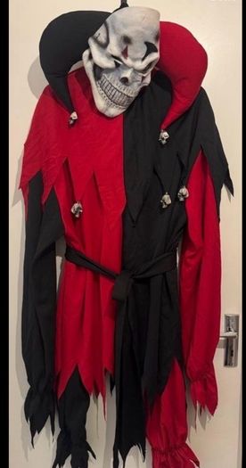 Halloween costume  adults evil jester