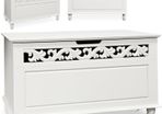 Wooden Chest White High Load Capacity - Free Delivery Nationwide
